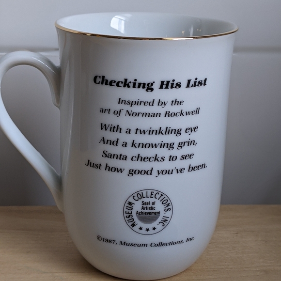 Norman Rockwell 1987 museum collection mugs - Picture 2 of 5